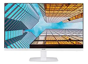 Acer 21.5 Inch Full HD IPS Ultra Slim (6.6mm Thick) Monitor I Frameless Design I AMD Free Sync I Eye Care Features I Stereo Speakers (HA220Q)