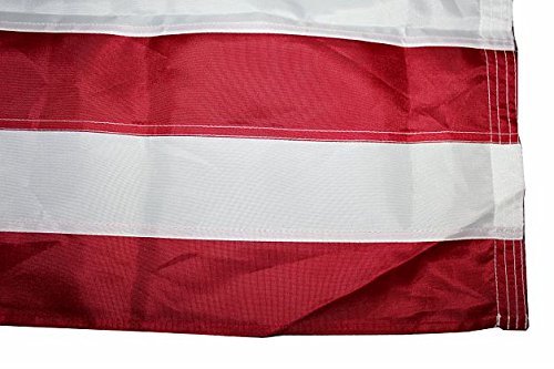 USA Amerika Flagge Fahne gestickte Sterne, Wetterfeste Flagge, US Flag, 90×150 cm Top Qualität alles genäht und gestickt nix gedruckt - 4