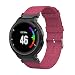 Produktbild Womdee Kompatibles Garmin Forerunner 235 Armband, Premium Canvas Fabric Ersatzband für Garmin Forerunner 220/230/235/630/620 / 735XT / Approach S20 / S5 / S6 Smart Watch