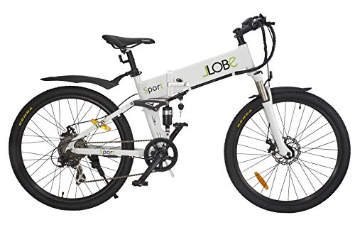 LLobe Erwachsene Elektrofahrrad Sport, Weiß, One size, 130645