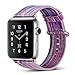 Produktbild Armband für Apple Watch 38mm,PU Leder Ersatzband mit Edelstahl Gürtelschnalle Leder Uhrenarmband für Apple Watch 38mm Series 1/2/3 (A) (11)