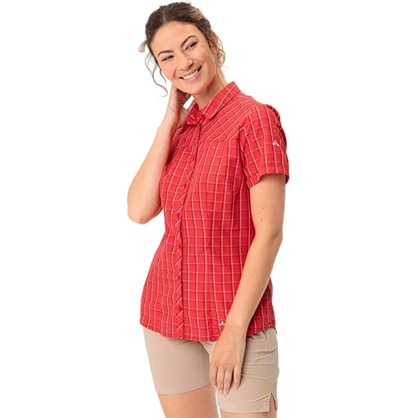 Camicia Smanicata CMP Donna - Elasticizzata, Fantasia Floreale, Tessuto Tecnico Traspirante - Foto 11
