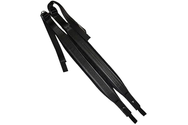 Bretelles d'accordéon réglables en 4 couleurs, pour 16-120 basses - Noir