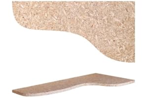 UNUS REPITERRA Plateforme Terrarium, Étagère d’Angle, Planche, Chaise Longue pour Reptiles et Amphibiens, Perchoir OSB 55x35cm