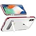 Produktbild Apple iPhone X Hülle, BUMP´IT, Schutzhülle, Case, Schale für iPhoneX, Cover, UltraSlim, [Unterstützt Kabelloses Laden], 2in1 Stand TPU (Red)