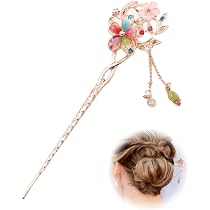 Lurrose Metall-Haarstab Golden – Ca. 14,8 Cm, Mit Lollipop-Design Für Hochsteckfrisuren