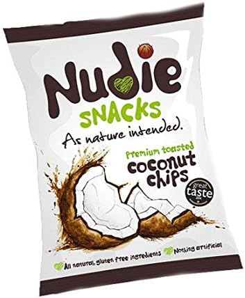 Nudie Snacks | Premium Toasted Coconut Chips | 7 x 35g