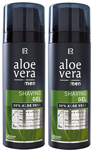LR ALOE VIA Aloe Vera Men Shaving Gel (2x 100 ml)