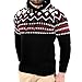 Produktbild Cloom Mode Sweatshirt Pullover Herren Winterpullover Kapuzenpullover Strickpullover für Männer Herren Strickjacke Pullover Hoodie Jacke Sweatjacke Sweater Pulli Winterjacke Kapuzenjacke (M, Schwarz)