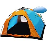 10 Person Fully Automatic Camping Tent Easy Installation 300X300X170cm with Fly Screen