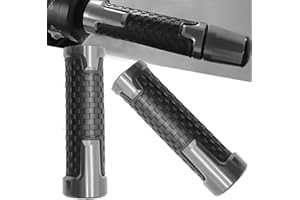 ‎QJY-MOTOR PART-STORE Motorrad Lenkergriffe 22mm 7/8''Griff Griffgummis Für Suzuki SV650 SV 650 SV650S SV650X SV650A Burgman 650 400 AN125 AN200 V-Strom 650 DL1000（Titan）