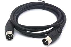 HUHANGGOD Tomost Cavo MIDI a 8 poli Din per estensione altoparlante maschio a maschio, collegamento convertitore per Bang & Olufsen B&O PowerLink BeoLab 1,5 m.
