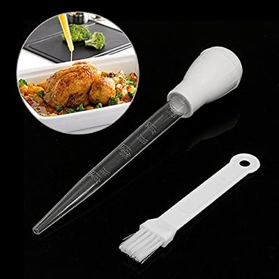 VOOYE 30 ml Turquie Poire cuisson Poulet Turquie volaille viande BBQ Nourriture Saveur Poire Tube Seringue Pompe Tuyau