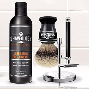 All Natural Lubricating Pre Shave Oil with a Nourishing Blend of Safflower Oil Avocado Oil Walnut Oil Vitamin E Jojoba… - Image 4