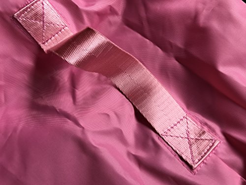 GRILL OR DIE® KT27 Grillabdeckung B-WARE! für z.B. Weber 57cm Kugelgrill ★ rosa mit Aufdruck in Premium-Qualität ★ BBQ Grill Schutzhülle – Referenz Cover 7143 (57cm B-WARE für Kugelgrill, Rosa) - 6