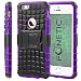Produktbild (Purple) OnePlus 5 Case Tough Hart Shock Proof Heavy Duty Case Cover Hülle Mit Standfunktion und mit LCD Displayschutzfolie Guard von FONETIC Solutions®