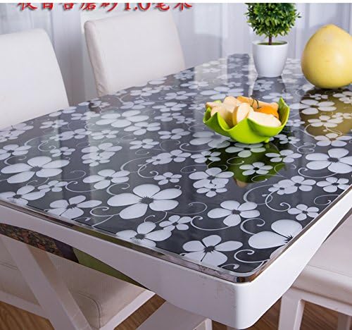 PVC Waterproof Oil Cloth/Soft Glass Frosted Tablecloth/Heat-resistant table-Cloth-J 70x120cm(28x47inch)