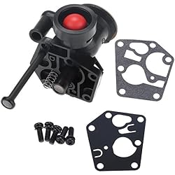 Zerodis Reemplazo del carburador de la cortadora de metal con la instalación de hardware para Briggs 0026 Stratton 499809 498809A 494406