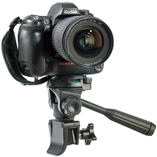 Somikon Fenster-Klemmstativ mit 3-Wege-Kopf