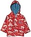 Hatley Baby Boys Infant Dino Bones Raincoat, Red, 12-18 Months (Manufacturer Size:18 Months)