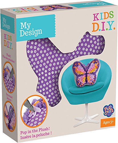 MGM Factory MGM73428 - Loisirs Créatifs - Coussin à Décorer - Papillon - MGM