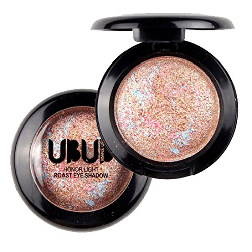 Yogogo Einzelner Gebackener Augen Schatten Puder Make-Up Paletten Schimmer Metallische Augenschminke Palette 08