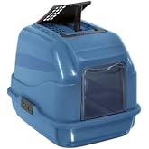 Imac Easy Cat 2nd Lıfe Kapalı Kedi Tuvaleti Mavi 50x40x40cm