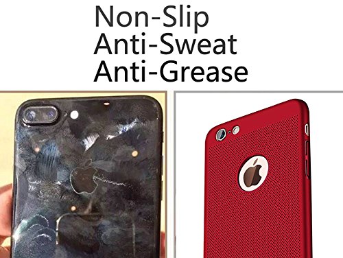 iPhone 6/6s Case, STANAWAY Hard PC iPhone 6/6s Cover[Free Screen Protector][Breathable ][Ultra Thin ][ Lightweight ][ Anti-Scratch]for iphone 6/6s case - 4.7inch slim-Red