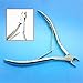 Pinzhi® Nail Art DIY Tool Manicure Stainless Steel Cuticle Cutter Nipper Clipper Remover