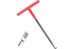 SOGHO Federhaken,Federzieher,Auspuffff Federhaken,Federhakenschlüssel,Motorrad Federzieher Bremse,Metall Federzug Haken T Haken,Für Roller Motorrad Demontage Fahrzeugwartung Federhaken Werkzeug