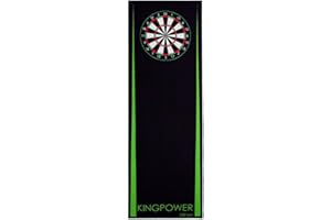 ‎KINGPOWER Kingpower Dart Darts Teppich Dartteppich Dartmatte 237x80 cm Steeldart Dartpfeile Dartboard Zubehör Abwurflinie Schutz Gummi Dartscheibe Verschiedene Designs