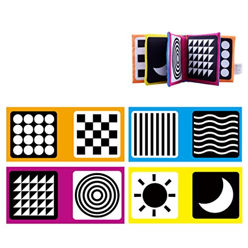 ELENXS Toys Cloth Learn Picture Intelligence Development Cognize Book