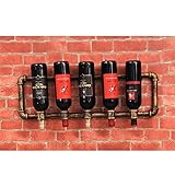 Farbklassifizierung: Bronze LI JIE Weinglasregal-Glaskelch Weinglashalter Umgedrehtes Zuhause Weinregaldekoration Kreativer Weinregal hängend, A