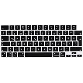 Q Keyboard Protective Silicone Pad Black compatible with Apple Macbook Pro 16inch M3/M4/MAX A3403 A3186 A2991