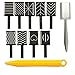Produktbild mioblet 11 Stück/Set 3D Magnet Stick Magnetische Cat Eye Magnet Cat Eyes Pen Zeichnen Vertikal Stick für Nagellack-Gel Magische Nail Tools