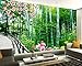Produktbild Liwenjun Wallpaper Bambus Waldweg 3D Landschaft Wandbild TV Hintergrund Wandmalerei Dekoration Wandbild