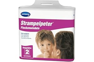 HARTMANN H Strampelpeter Flockenwindeln Saugstärke 2 - (224 Stück).