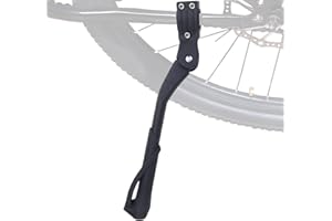 ZUKKA Bike Kickstands Bike Stand Kick Aluminium Alloy Adjustable Rear Support Feet Suitable for 20-27.5 Inches E-Bike Mountain Bike