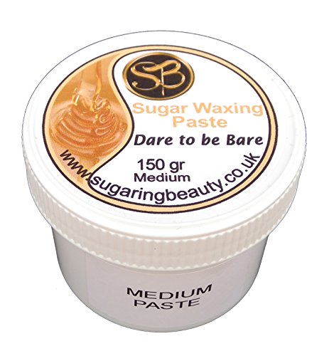 150 grams Sugaring Hair Removal Paste PLUS 50 grams Unperfumed Talcum Powder - Medium Paste - Image 4