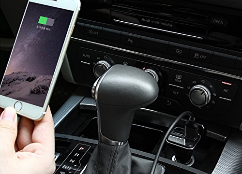 Kfz Auto LadegerÃ¤t, Handy LadegerÃ¤t Auto 3.4A/5V Dual USB Digitalanzeige fÃ¼r iPhone iPad Samsung Smartphone Tablet