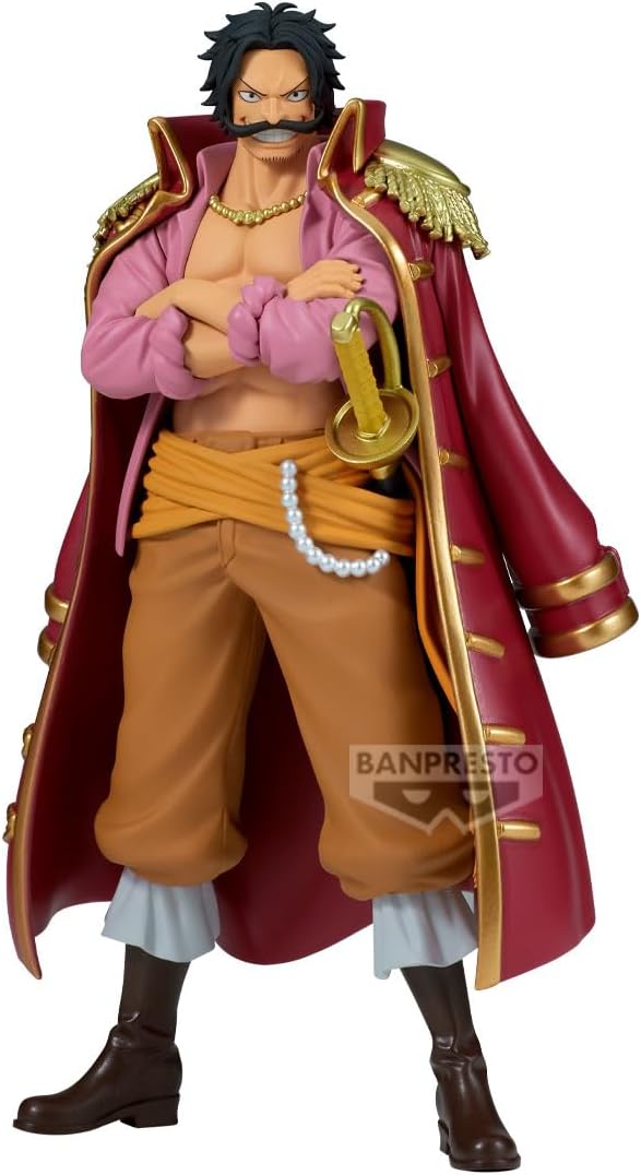Banpresto Figura de Accion Coleccionable GOL D. Roger One Piece - Dxf The Grandline Series Special 20 cm, BP29389P, Multicolor, Optima para los Fanáticos del Anime