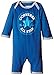Converse Baby-Boys Core Romper, Blue Jay, 9-12 Months