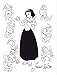 Produktbild 1art1 75280 Schneewittchen Und Die Sieben Zwerge - Walt Disney, Samt-Sticker Wand-Tattoo Aufkleber Poster-Sticker 85 x 65 cm