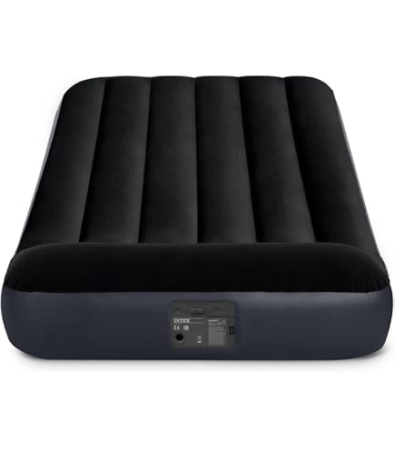 Matelas Gonflable Panana Avec Pompe Intégrée - 196x97x47cm | Auto-gonflant, Surface Floquée | Pour Camping Et Maison
