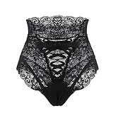 HCFKJ 2017 Mode Damen Dessous Bare Imitation Spitze Unterhose (XXXL)