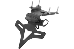 N/A GENERIC Motorbike Tail Tidy For YAMAHA MT-09 FZ-09 2021-2024 Motorcycle Licence Plate Holder Fender Eliminator Bracket Mount with LED Number Plate Light