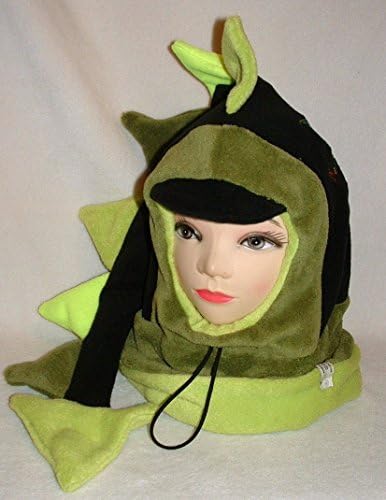 LunaChild warm hat hat hat scarf cap 47 48 49 50 51 dragon hat dragon green black