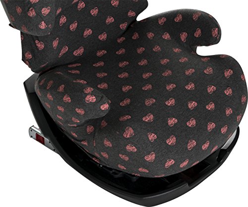 Bezug für Autokindersitz Cybex Pallas Fix, 2 Fix Fluor Heart Janabebé® - 6