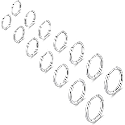 Orecchini a perno minimalisti a spirale / Piccoli orecchini a spirale in argento sterling / 4 mm / Orecchini perfetti, piccoli ed eleganti per tutti i giorni / In confezione regalo - Italia