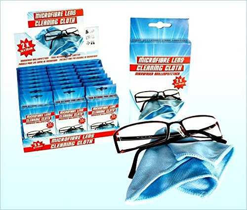 Preisvergleich Produktbild Reinigungstuch Mikrofaser x 2 Für Brille & optischen – Qualität coolminiprix®